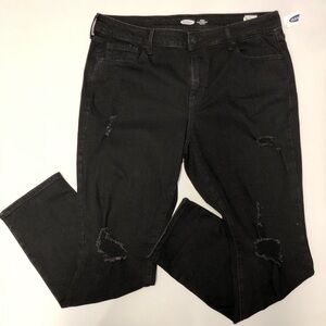 Old Navy POWER slim straight jeans size 14